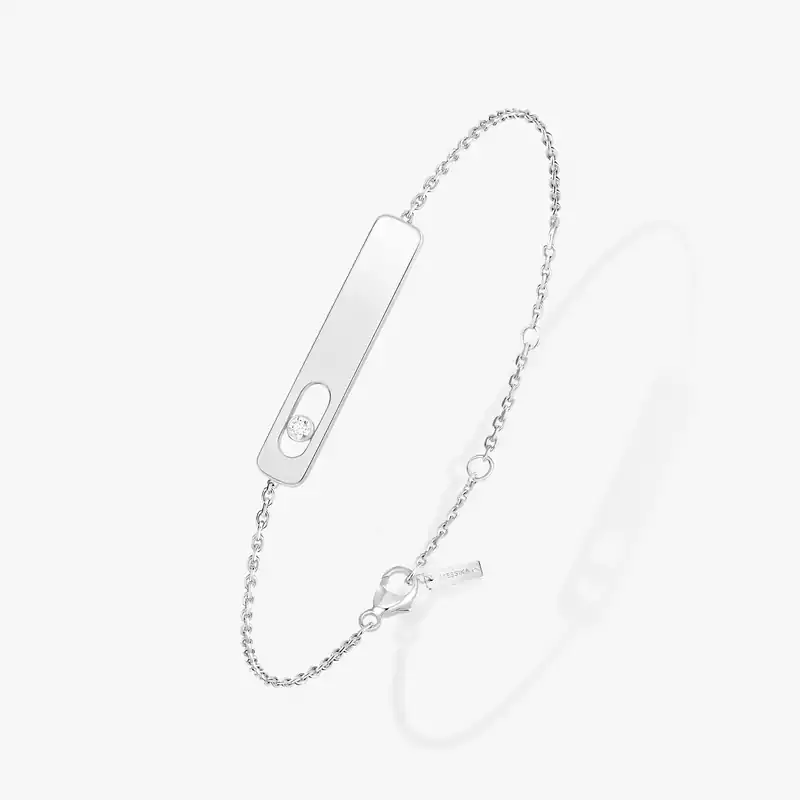 White Gold Diamond Bracelet My First Diamond Messika 07513 WG