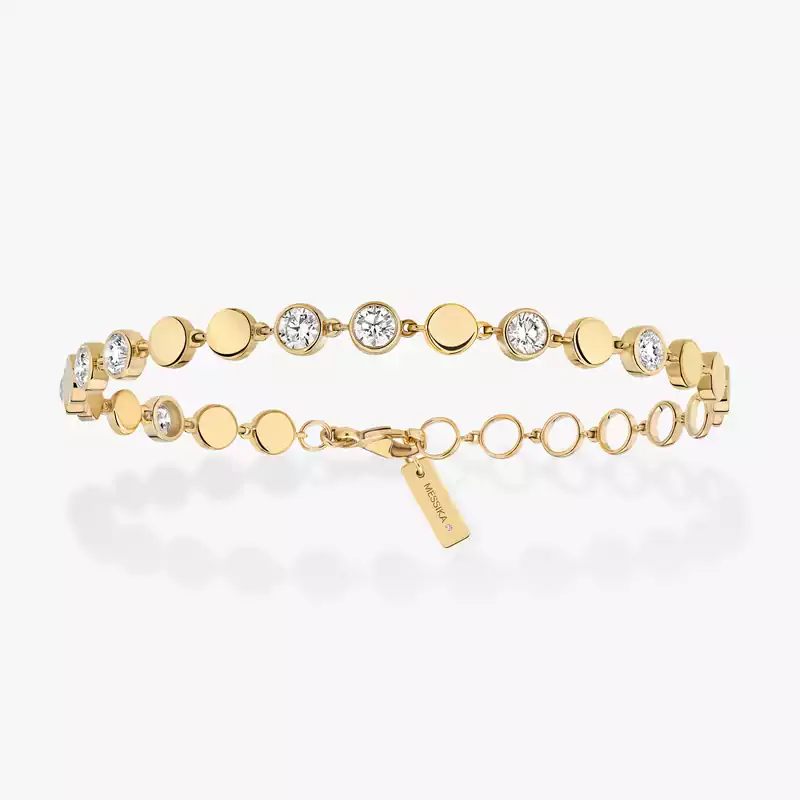 Bracelet Femme Or Jaune Diamond Bracelet D-Vibes MM 12484-YG