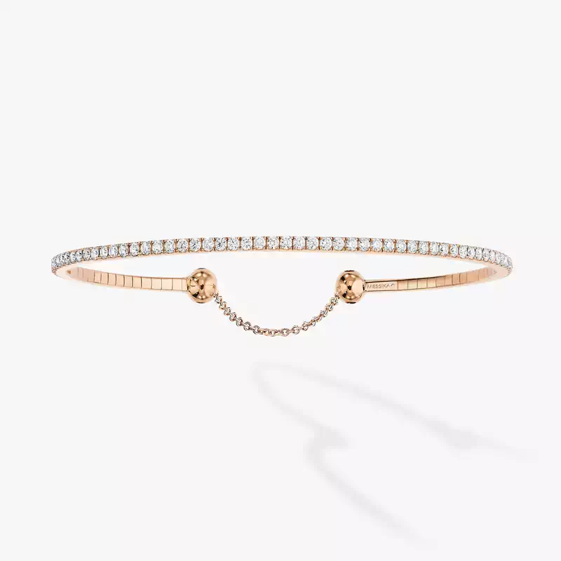 Браслет Для нее Розовое золото Бриллиантами Skinny 1,6ct 04849-PG