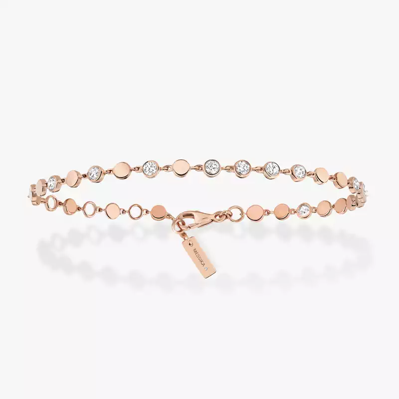 D-Vibes SM Pink Gold For Her Diamond Bracelet 12350-PG