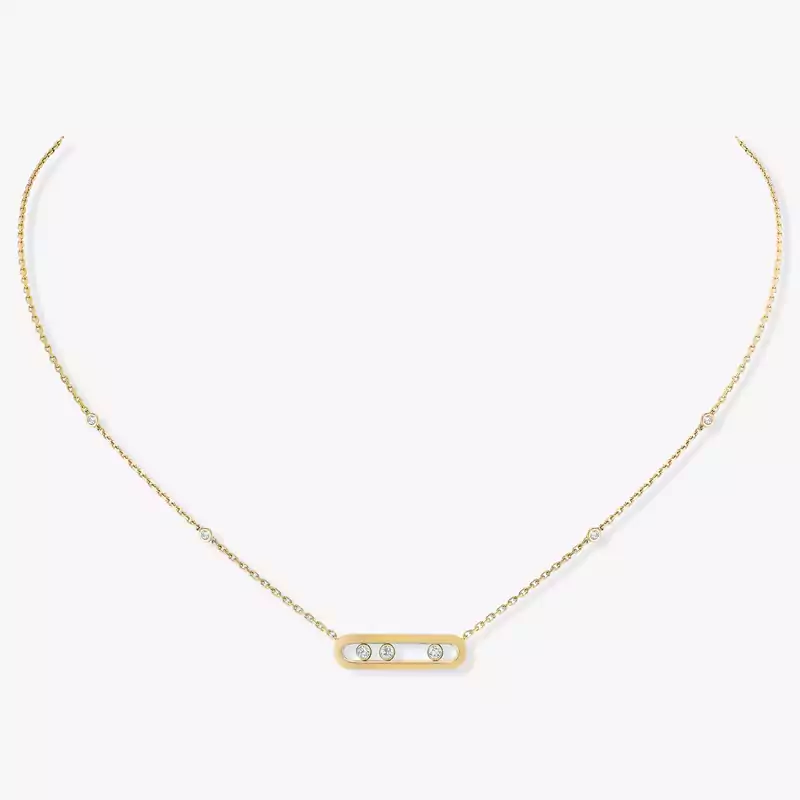 Baby Move Yellow Gold For Her Diamond Necklace 04323-YG