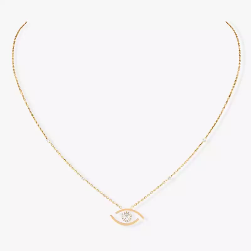 Collier Femme Or Jaune Diamond Lucky Eye 07524-YG