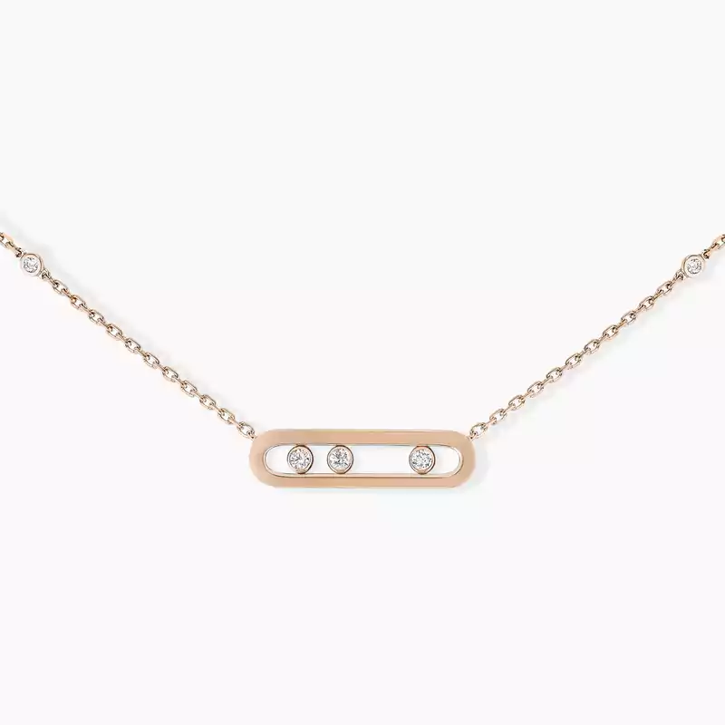 Baby Move Pink Gold For Her Diamond Necklace 04323-PG