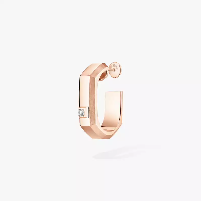 Moderniste single hoop earring MM