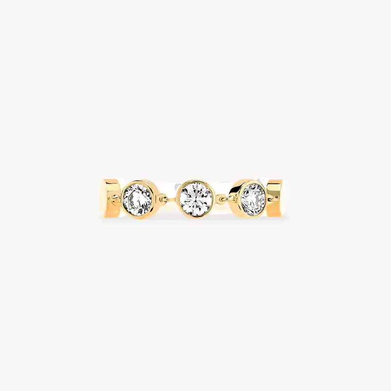 Bague Femme Or Jaune Diamant D-Vibes MM 12991-YG