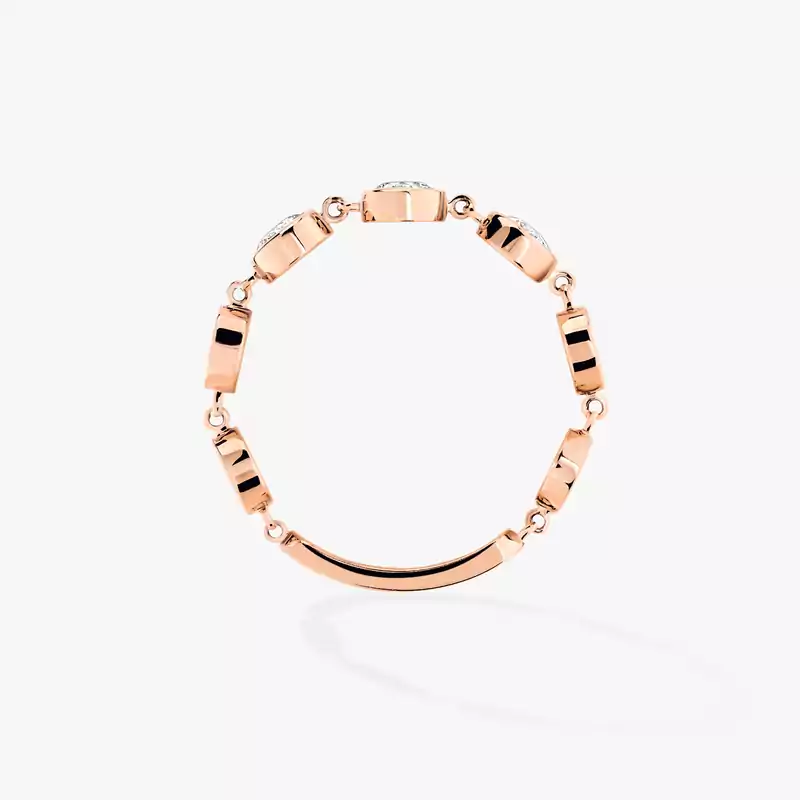 Ring For Her Pink Gold Diamond D-Vibes MM 12991-PG