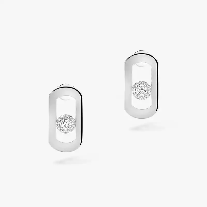 So Move White Gold For Her Diamond Earrings 12930-WG