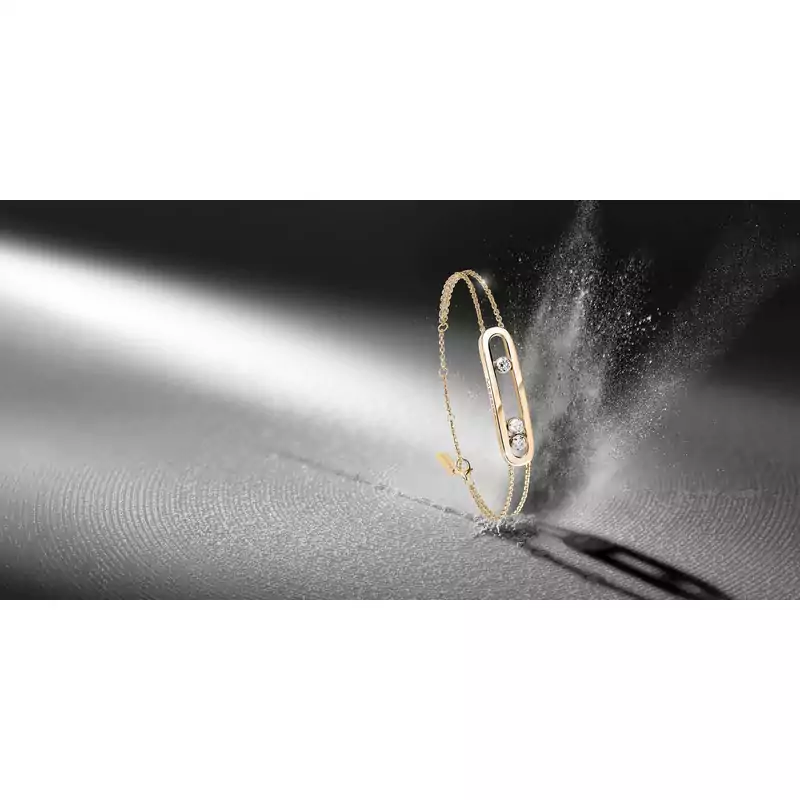 Bracelet Femme Or Jaune Diamant Move Classique 03996-YG