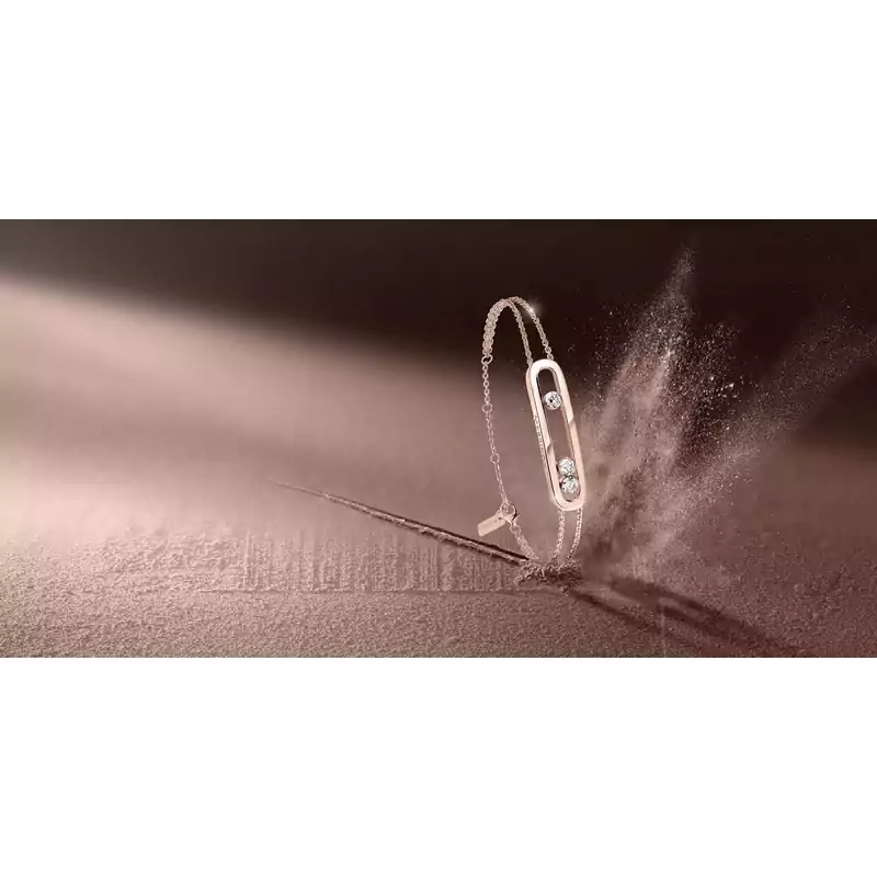 Move Classique Pink Gold For Her Diamond Bracelet 03996-PG