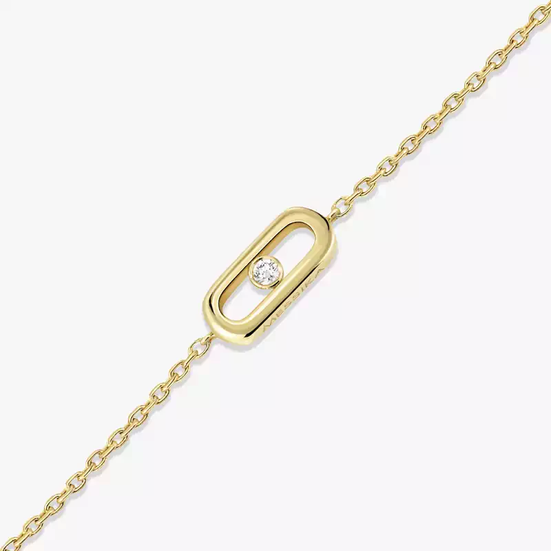 Bracelet Femme Or Jaune Diamant Bracelet Messika CARE(S) Enfant 12500-YG
