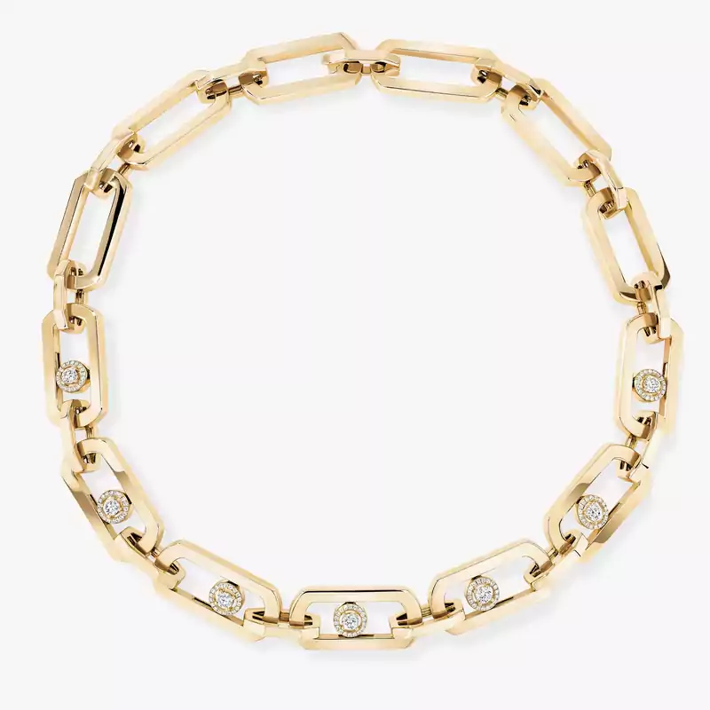 So Move XL Yellow Gold For Her Diamond Necklace 13080-YG