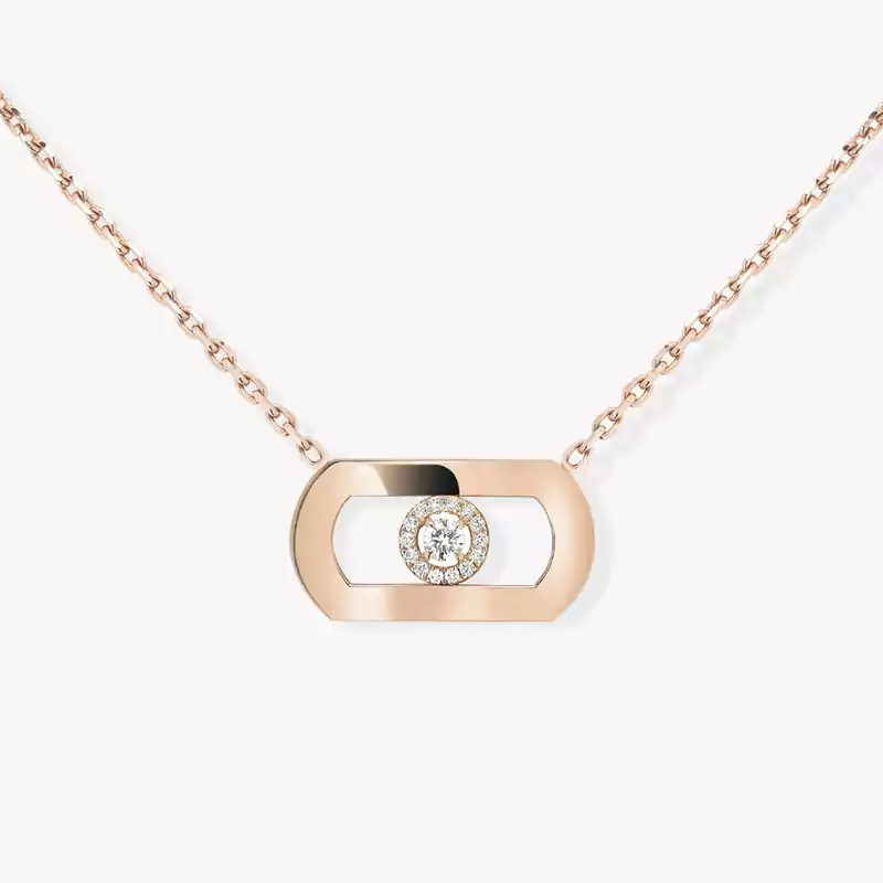 Necklace For Her Pink Gold Diamond So Move 12944-PG