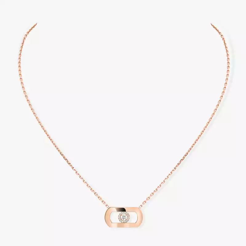 Necklace For Her Pink Gold Diamond So Move 12944-PG