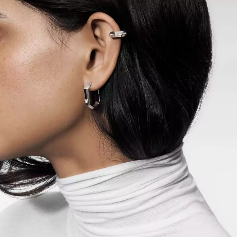 Moderniste single top clip earring