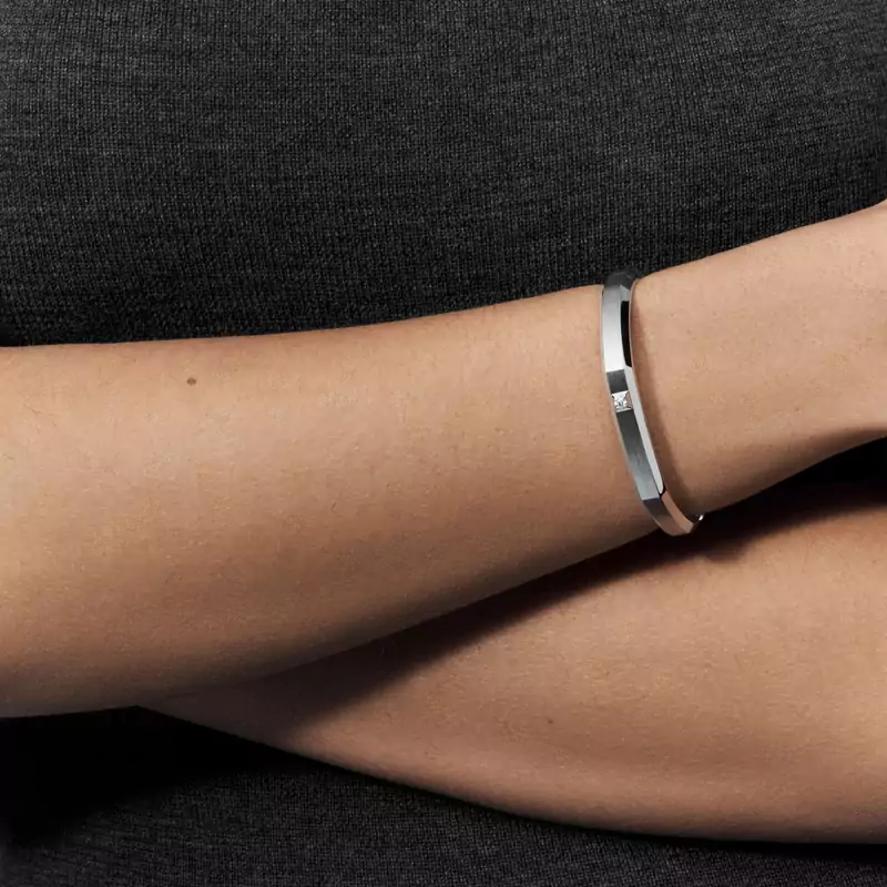 Moderniste brushed bracelet medium