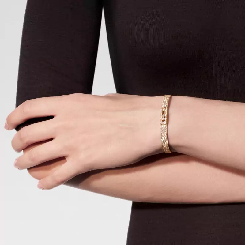 Move Noa pavé bracelet, medium model