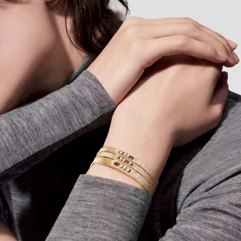 Move Noa pavé bracelet, small model
