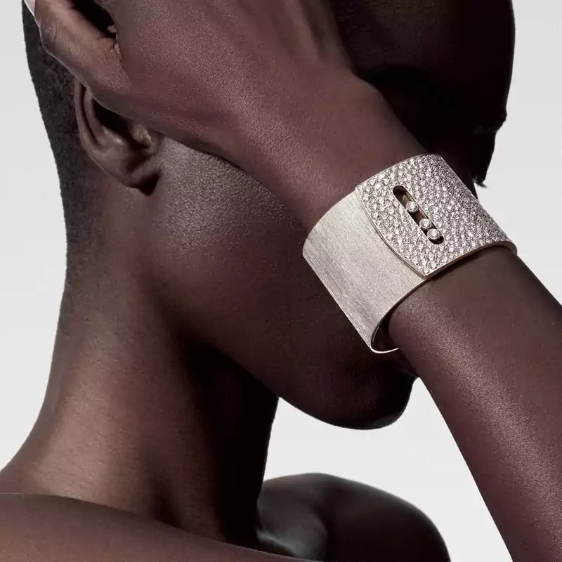 Move Noa chiseled cuff bracelet