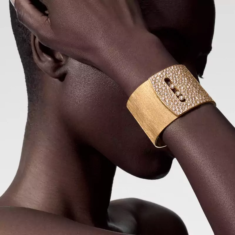 Move Noa chiseled cuff bracelet