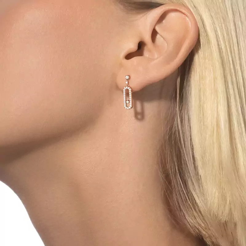 Move Uno stud earrings