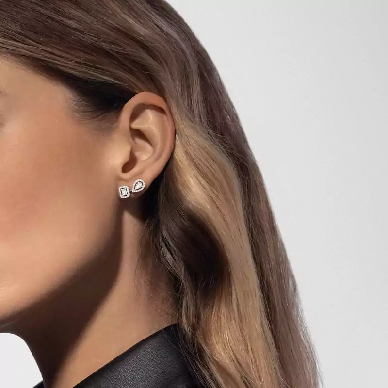 Boucles d'oreilles My Twin 1+2 0,20ct x3