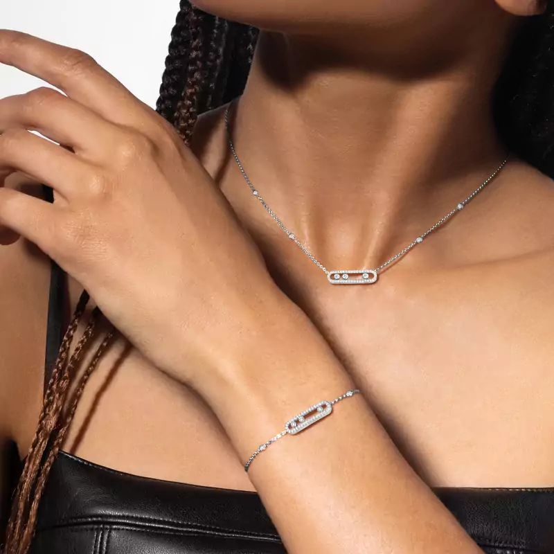 Baby Move pavé bracelet