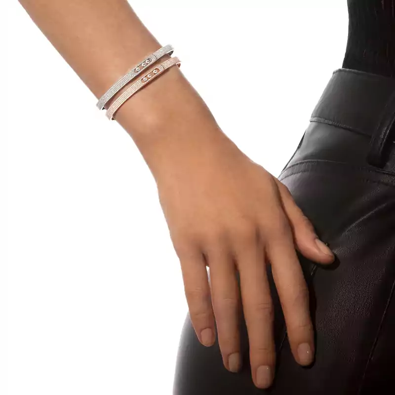 Move Noa pavé bangle small