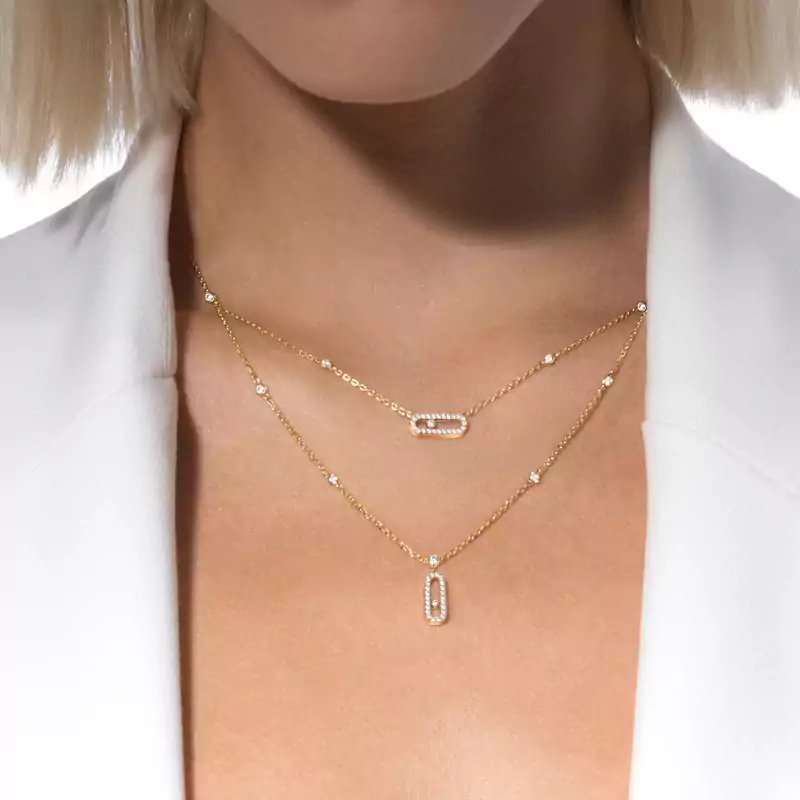 Move Uno مرصع بصفين