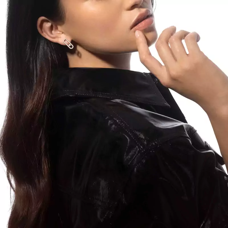 Move Uno Pavé Single Right Earring