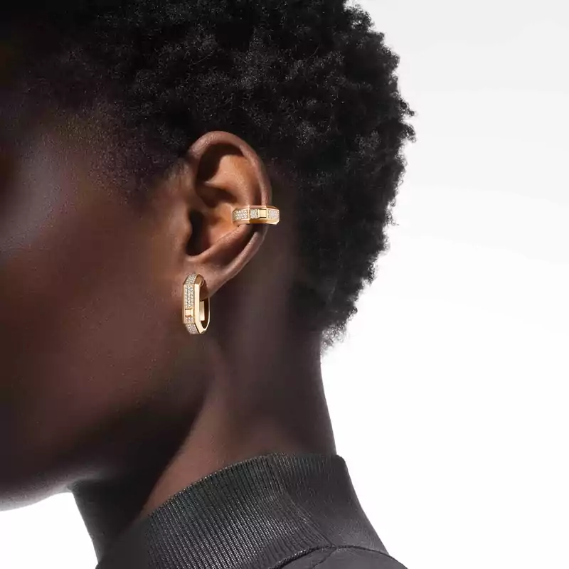 Moderniste middle clip earring