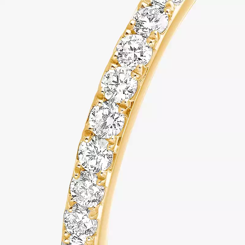 Bague Femme Or Jaune Diamant Alliance Gatsby 04036-YG