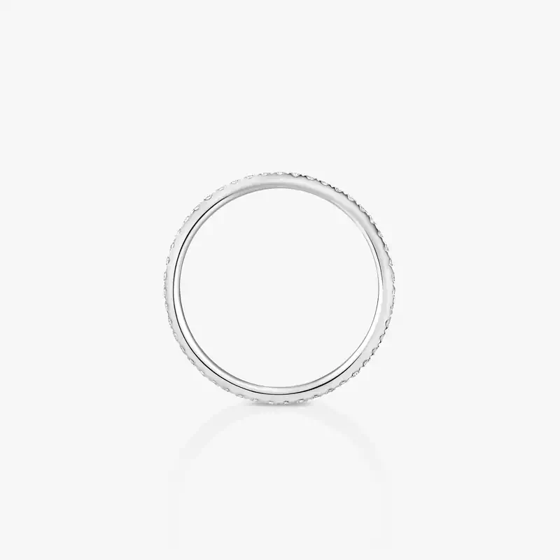 Bague Femme Or Blanc Diamant Alliance Gatsby XS 05064-WG