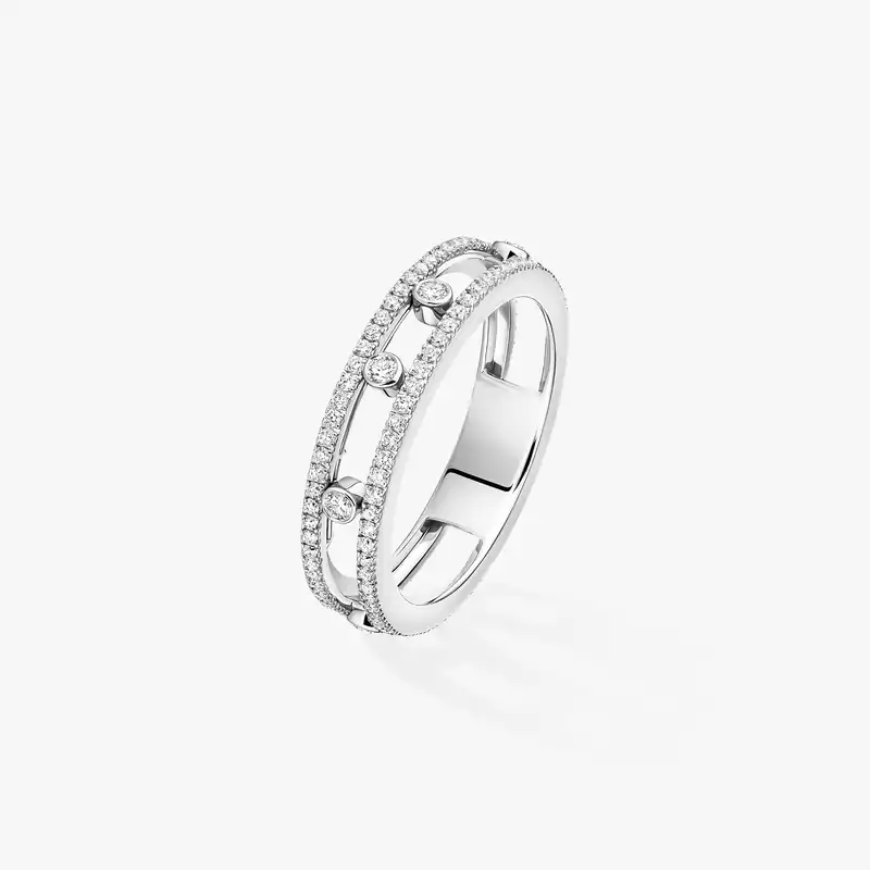 Move Romane  White Gold For Her Diamond Ring 07080-WG
