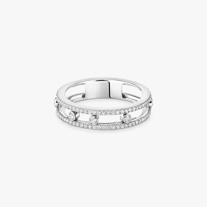Move Romane ring White Gold For Her Diamond Ring 07080-WG
