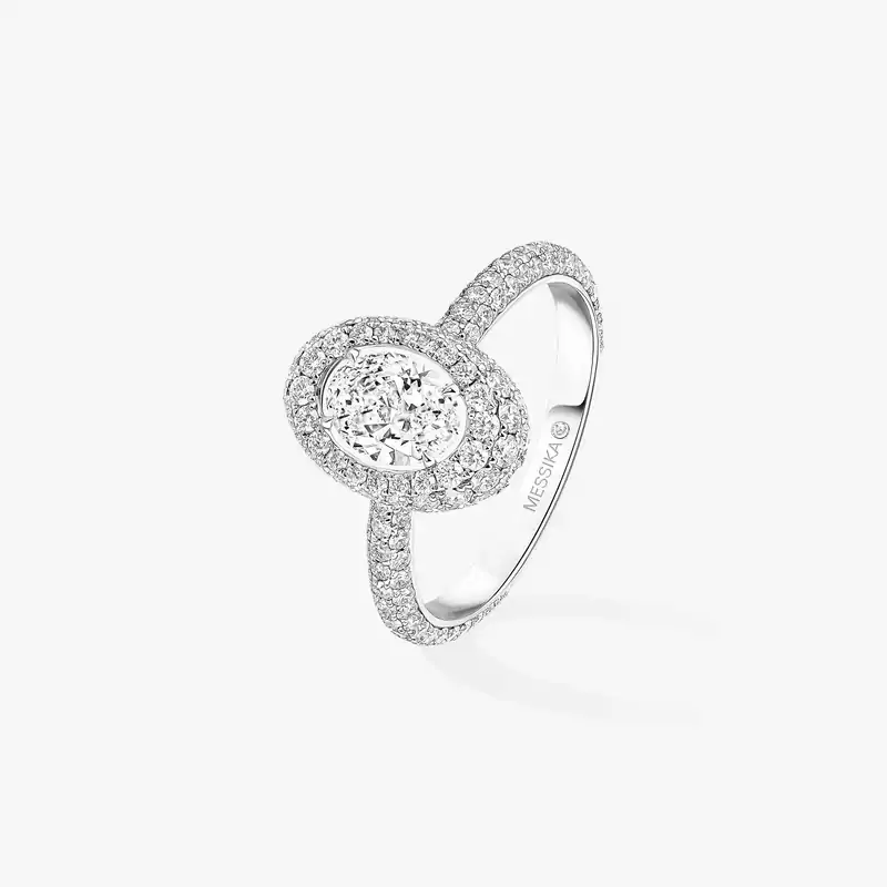 Divine Enigma solitaire ring