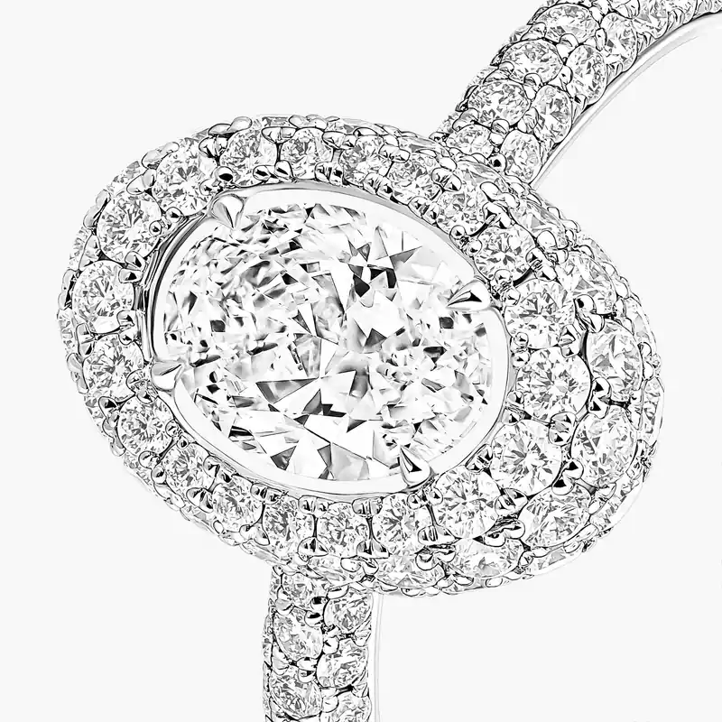 Divine Enigma solitaire ring