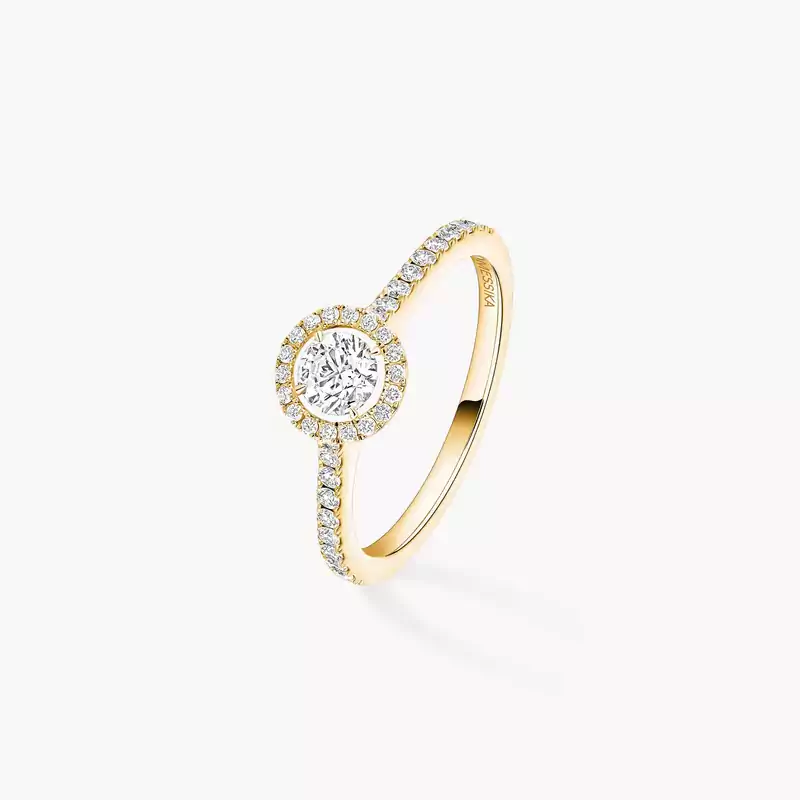 Joy brilliant-cut solitaire ring, small model