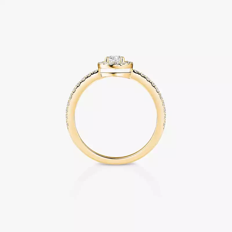 Bague Femme Or Jaune Diamant Joy Diamant Poire 0,25ct 05220-YG