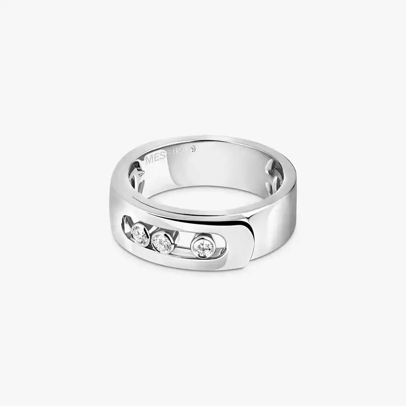 Bague Femme Or Blanc Diamant Move Noa 06262-WG