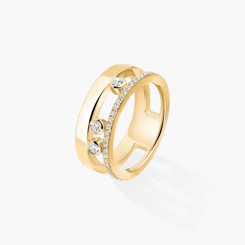 Move Romane  Yellow Gold For Her Diamond Ring 06516-YG