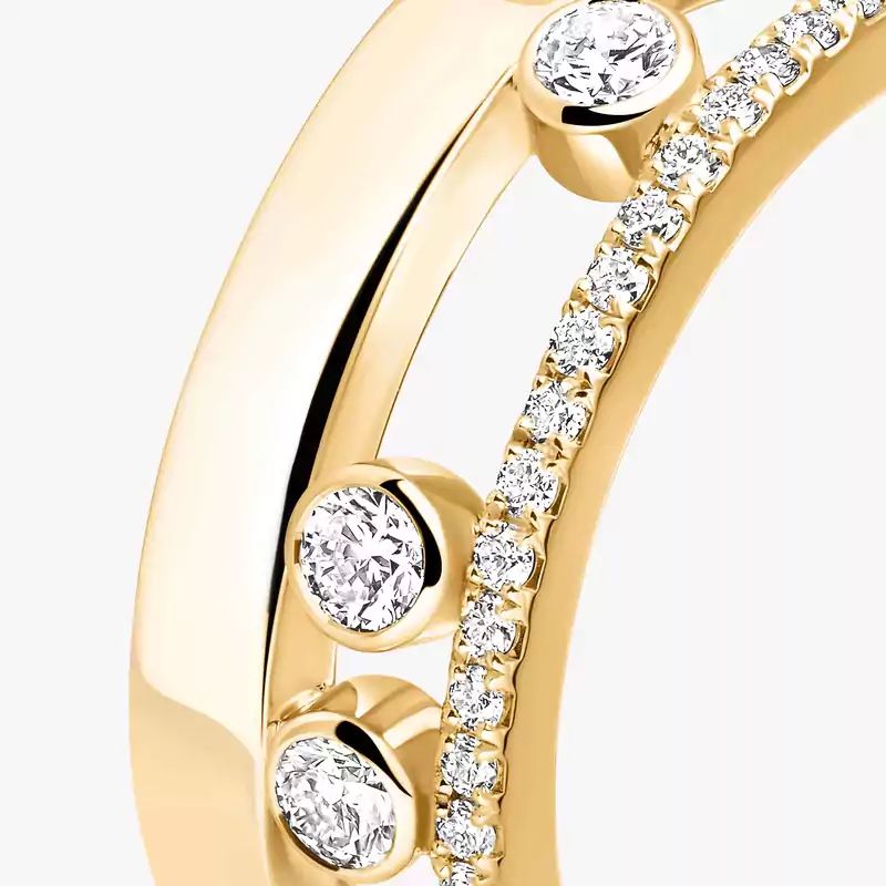 Anillo Mujer Oro amarillo Diamante Move Romane  06516-YG