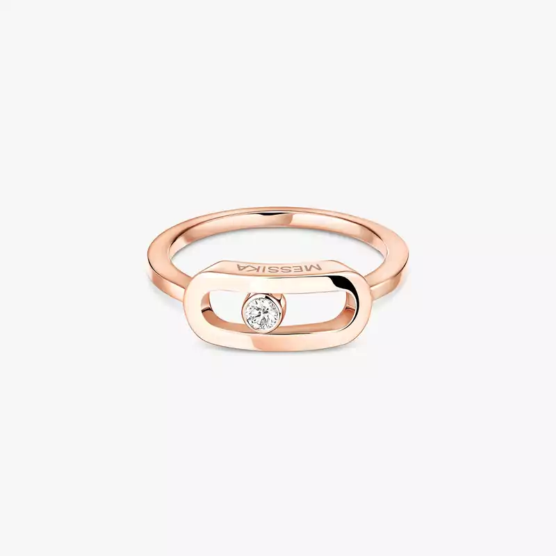 Ring For Her Pink Gold Diamond Move Uno Gold LM  12390-PG