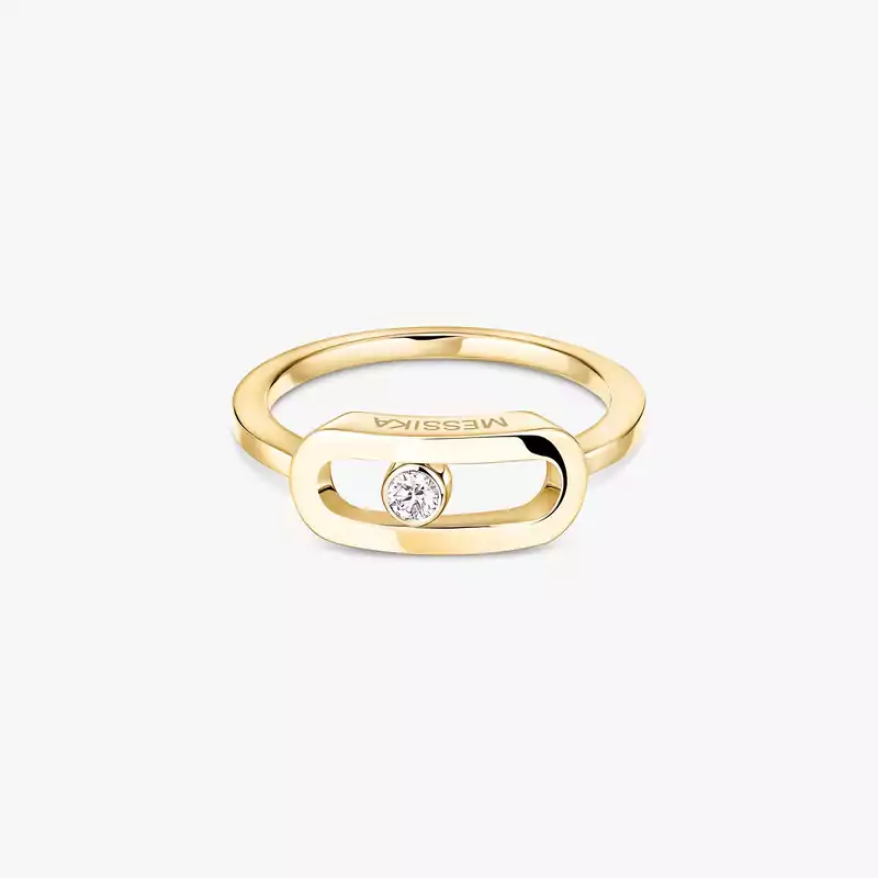 Bague Femme Or Jaune Diamant Move Uno Or GM 12390-YG