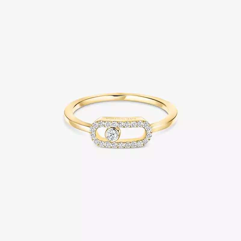 Bague Femme Or Jaune Diamant Move Uno 04705-YG