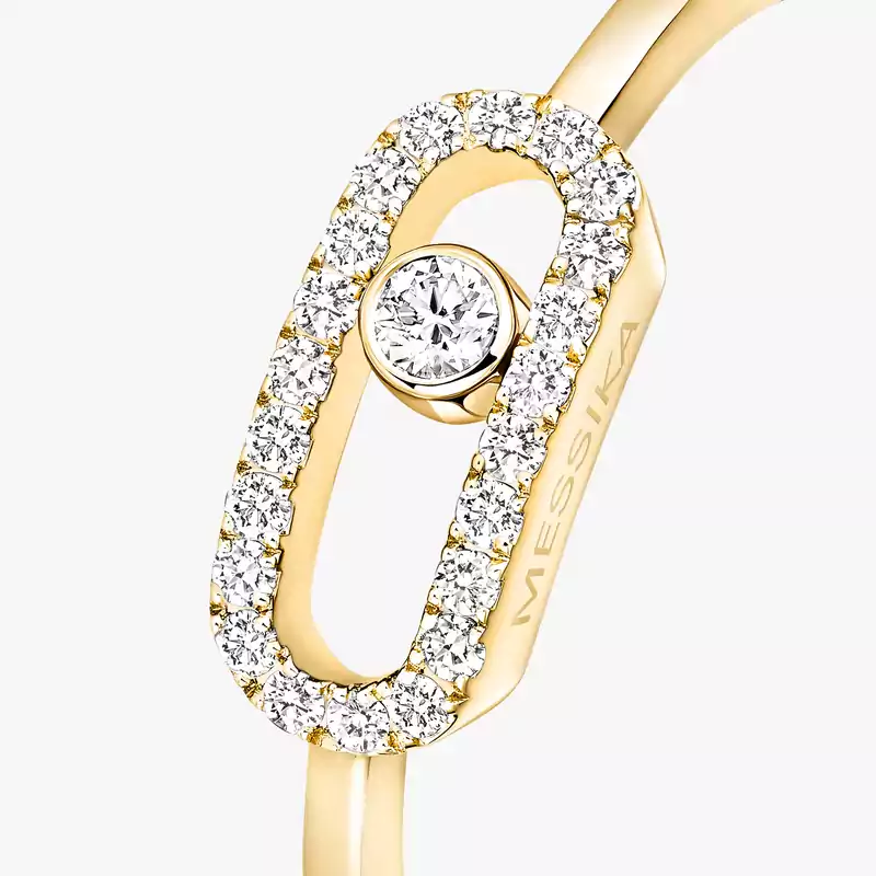 Bague Femme Or Jaune Diamant Move Uno 04705-YG