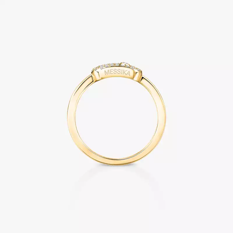 Bague Femme Or Jaune Diamant Move Uno 04705-YG