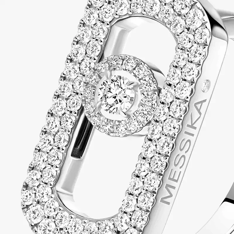 So Move Pavé White Gold For Her Diamond Ring 12937-WG