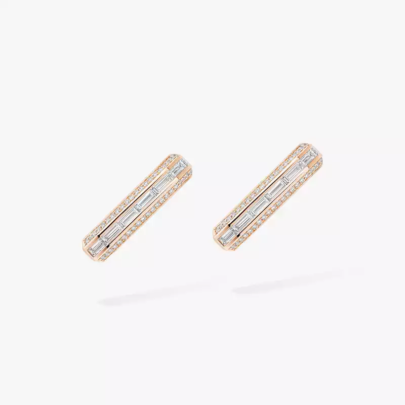 Groove clip earrings