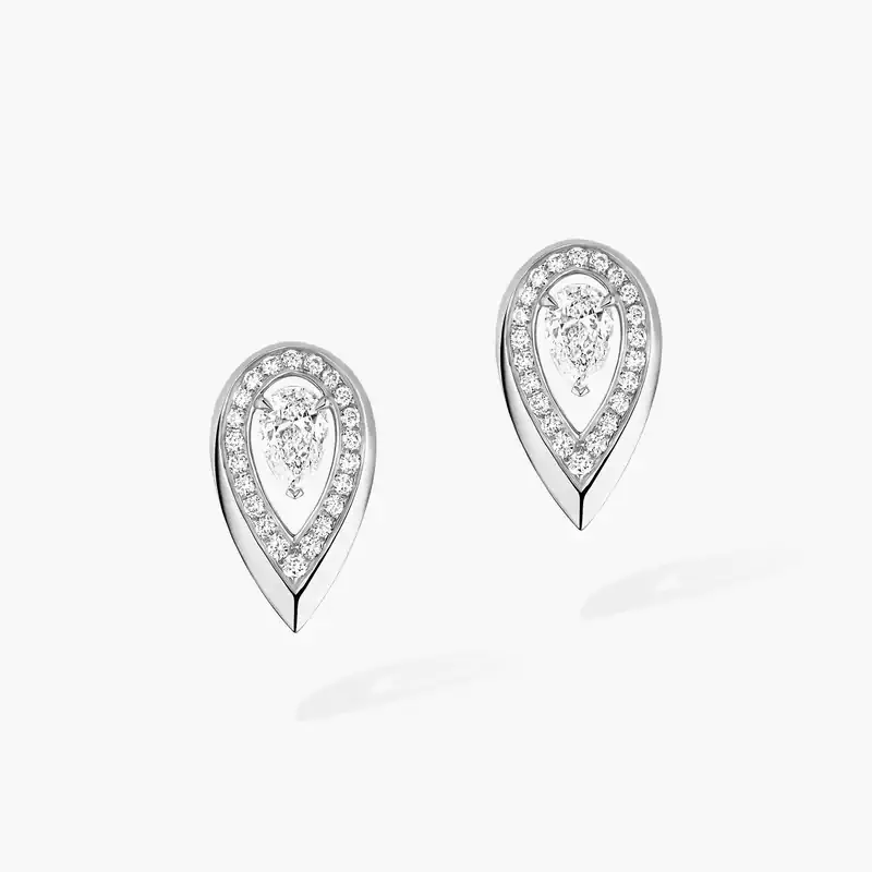 Fiery earrings 0.10ct