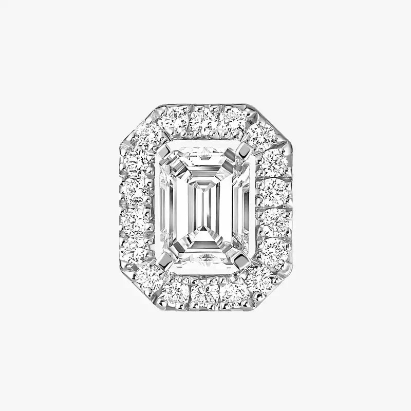 My Twin earrings 1+2 0.10ct x3 White Gold For Her Diamond Earrings 07004-WG